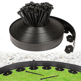 JERIA garden edging roll, 2 inches tall, creates clean borders for a tidy landscape.