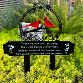Jiasku Cardinals Memorial Marker yard stake for outdoor remembrance and durable display.