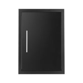 JIE JIN outdoor kitchen door with removable hinge for easy storage and cleaning.