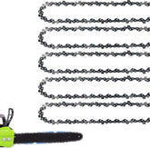 JINFFR 5-pack 12-inch chain with 45 drive links for durable cutting
