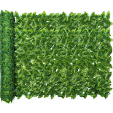 Jinwu artificial ivy privacy fence screen with lifelike leaves for outdoor privacy.
