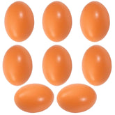 Jirown 8pc wooden dummy nest eggs guide hens to use nesting boxes