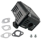 JJing muffler for Honda GX160 exhaust improves efficiency and reduces noise