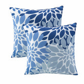 JMKaixin two-pack 18x18 outdoor pillows setup for instant patio comfort