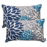 JMKaixin patio lumbar pillow 12x20 with inner fill for outdoor comfort.