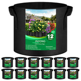 JNYONG 7-gallon grow bag with handle for easy transport.