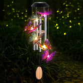 JOBOSI butterfly mobiles with 7-color lights brighten outdoor or indoor spaces