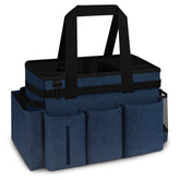 Joe & JoseRin hot tub storage bag front view with sturdy carry and organized pockets.