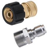 JOEJET M22-14mm to 3/8 quick-connect female socket for secure hose connections