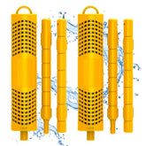 Joepoe spa mineral stick package showing easy installation for crystal clear water