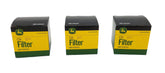 John Deere AM125424 oil filter triplet pack view for easy maintenance and reliable fit