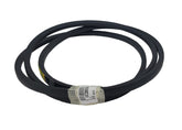 John Deere GX20006 flat belt outer view shows precise hydro transmission fit.