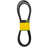 John Deere GX26422 V-Belt front view shows OEM reliability for zero-turn mowing.