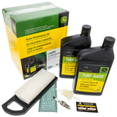 John Deere LG251 filter kit packaging shows authentic OEM quality for maintenance