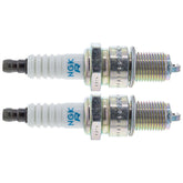 John Deere M805853 spark plug 2-pack front view for compatibility check