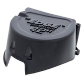 John Deere GY21773 shield front view showing OEM fit for 107S and D-series decks.