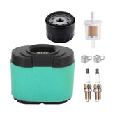 John Deere ZTrak air filter kit front view, durable replacement for maintenance routines