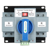 JONAS C AC110V 63A 2P transfer switch front view for reliable power changeover