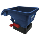 Jonathan Green hand spreader with ergonomic handle delivering precise seed distribution.