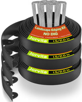 Jorvila landscape edging with three 33.3 ft sections for versatile border layouts.