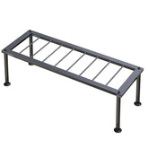 Josmimic 1 Tier Plant Stand with ladder design for organized indoor display.
