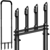 Josmimic knee-friendly aerator setup shows quick assembly for fast yardwork.