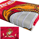 Joven Marine Corps flag double sided embroidery for bold outdoor display