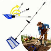 JOYANDRO 2in1 chicken poop scooper and rake head for easy cleanup.
