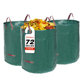 Joyhalo 72-gallon yard waste bags for large leaf collection.