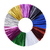 Jsehchya colorful 4-inch twist ties bundle for reliable bag sealing and organization