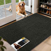 JSEI Dirt Trapper mat front view showing 32x48 size traps moisture at the doorway