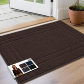 JSEI entryway rug 24x36 at front door traps dirt and welcomes guests