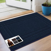 JSEI entryway rug at the front door traps dirt and moisture.