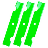 JSXDNWYJ high-lift notched blade for Bad Boy MZ 42 deck improves cutting efficiency