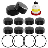 JTJEI waterer caps close-up for quick, secure replacement.