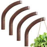 Juexica beech wood plant hanger 8inch for sturdy indoor use.