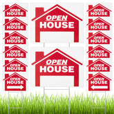 Juexica open-house sign 24x18 double-sided for clear visibility from both directions