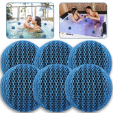 JULMELON hot tub scum absorber ball floats to keep water clear.