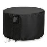 Jungda round table cover 42in protects outdoor furniture from rain and weather.
