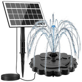 JuTai detachable floating plate enables seamless fountain and standalone pump use.
