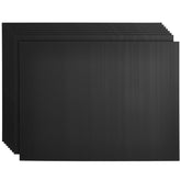 Juvale corrugated plastic board 18x24 black sheet ready for yard signs.