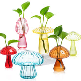 JXWENBYX colorful mushroom propagation station, a stylish desk decor for observing growth.