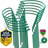 K-Brands 12-pack plant support stakes for sturdy garden support.