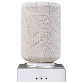KABAKE 5 gallon water bottle cover in beige protects the dispenser from dust.