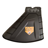 Kacarber 631-07619 discharge chute front view for Cub Cadet 50-54 inch mowers directs clippings