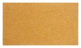 KAF Home Eco Coir Doormat, front view, natural color, non-slip backing.