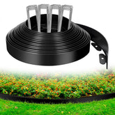 Kafuzi landscape edging 100ft border roll defines clean garden edges.