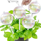 Kaimfdg 17oz water globe ready to hydrate indoor plants during travel.