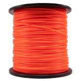 KAKO 0.095 inch orange spool of trimmer line for heavy-duty trimming.