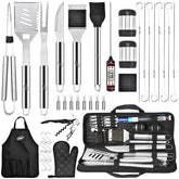 Kaluns grilling accessories case keeps tools organized for easy transport and storage.
